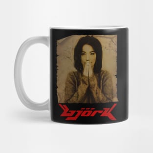 Rare Vintage 1993 Björk Debut Album Winterland Concert Mug